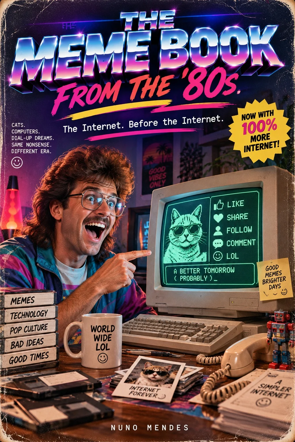 Cover of The Meme Book from the '80s
